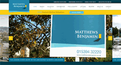 Desktop Screenshot of matthewsbenjamin.co.uk